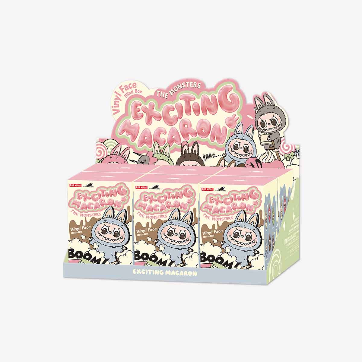 POP MART Labubu V1 Exciting Macaron Series – Authentic Sealed Blind Boxes & Unboxed Labubus