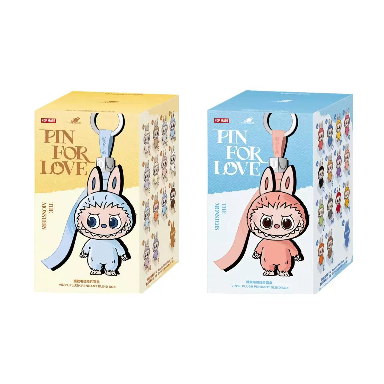 POP MART Labubu V4 Pin For Love Series – Authentic Sealed Blind Boxes & Unboxed Labubus
