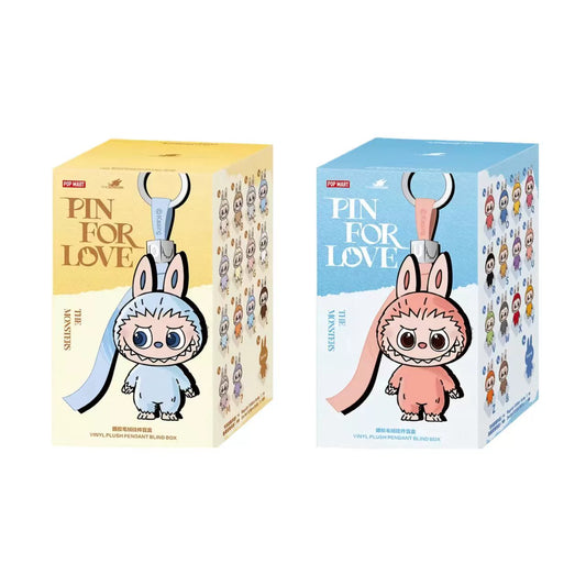 POP MART Labubu V4 Pin For Love Series – Authentic Sealed Blind Boxes & Unboxed Labubus