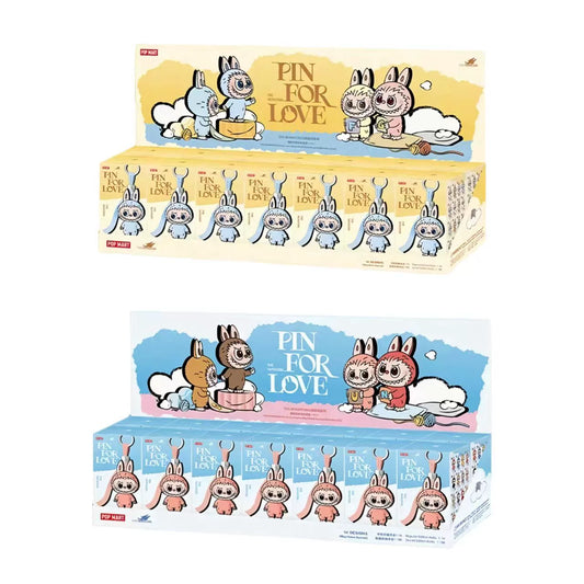 POP MART Labubu V4 Pin For Love Series – Authentic Sealed Blind Boxes & Unboxed Labubus