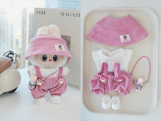 Cute Labubu Outfits for 17cm Dolls – Fits V1, V2 & V3