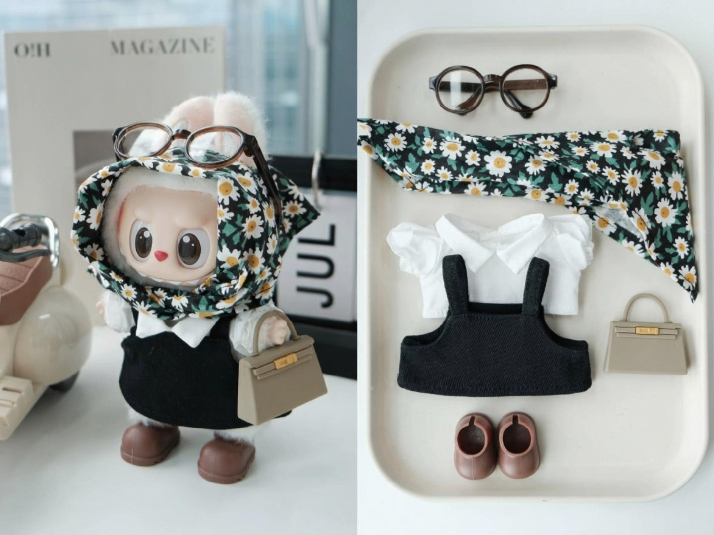 Cute Labubu Outfits for 17cm Dolls – Fits V1, V2 & V3