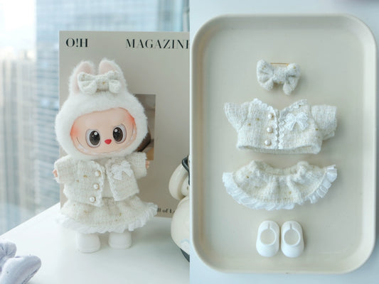 Cute Labubu Outfits for 17cm Dolls – Fits V1, V2 & V3