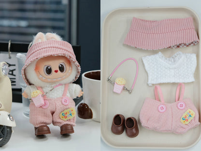 Cute Labubu Outfits for 17cm Dolls – Fits V1, V2 & V3