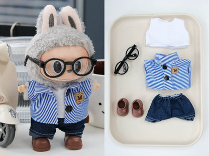 Cute Labubu Outfits for 17cm Dolls – Fits V1, V2 & V3